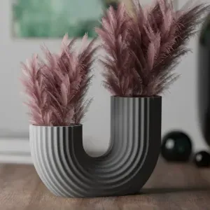 Modern Minimalistic U-Shaped Vase