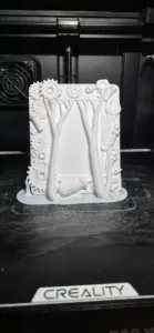mechanical style photo frame