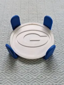 Green Bay Packers Coaster w/holder (holds 6)