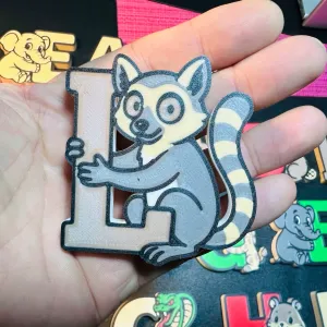 Letter L “Lemur” 🐾 Animal Alphabet