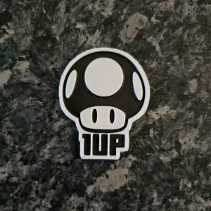 Sticker 1Up Mario
