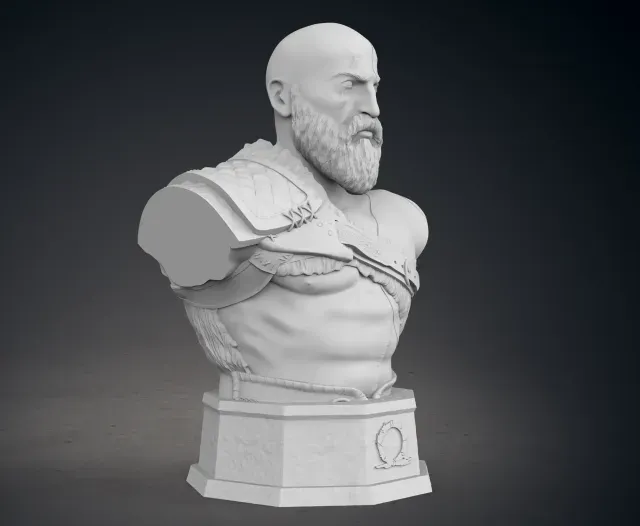 KRATOS BUST — Фото 9 из 9