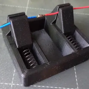 Clamp holder for soldering