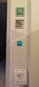 Quadro con Tag NFC per connessione rete Wifi