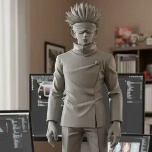 Satoru GOJO from the jujutsu kaisen anime