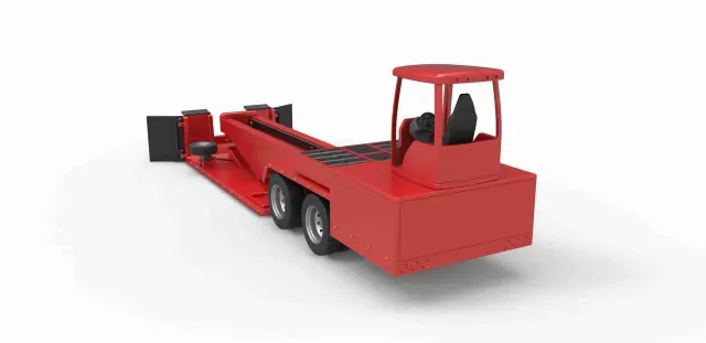 Tractor pulling sled Scale 1:25 — Image 9 of 9