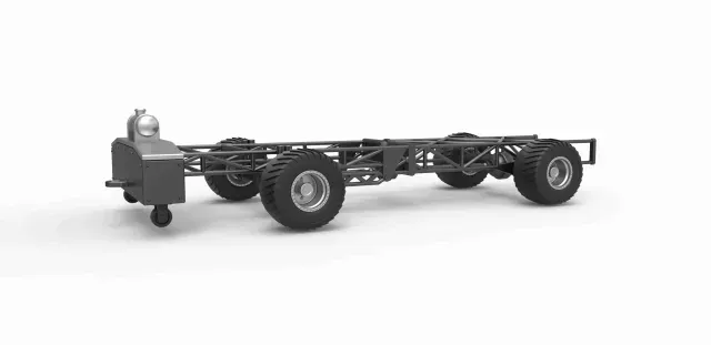 Chassis of 4wd pulling truck Scale 1:25 — Image 2 of 9