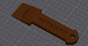 print bed scraper