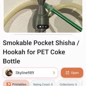 Pet hookah