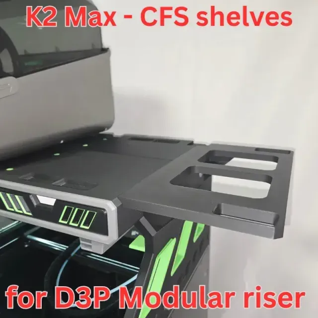 CFS Unit Extension Shelves for K2 Plus D3P Riser — Фото 3 из 6