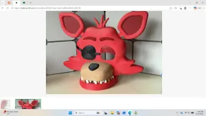 Wearable Foxy Mask