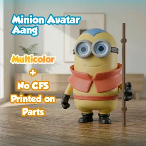 Minion Avatar Aang - Multicolor, NO CFS