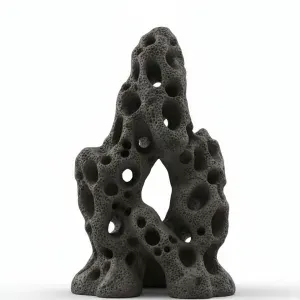 Organic Coral-Inspired Rock Tower