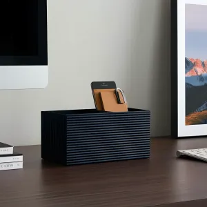 Ribbed Organizer and Holder for Office, Remotes, Bathroom