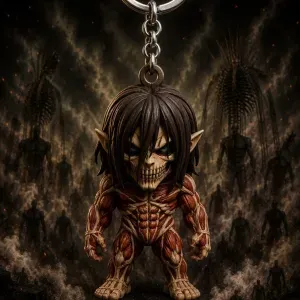 Llavero Eren Titán Retumbar – Attack on Titan