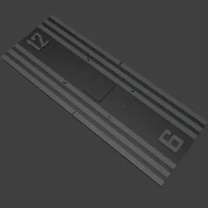 Modern Two-Tone Rectangular Clock – Modular Build