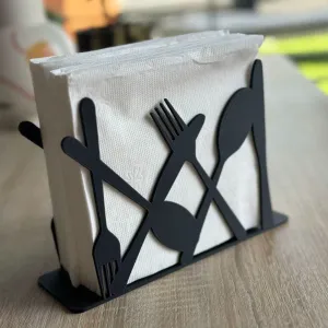 !!BEST!! Napkin holder - theme Spoon and Fork