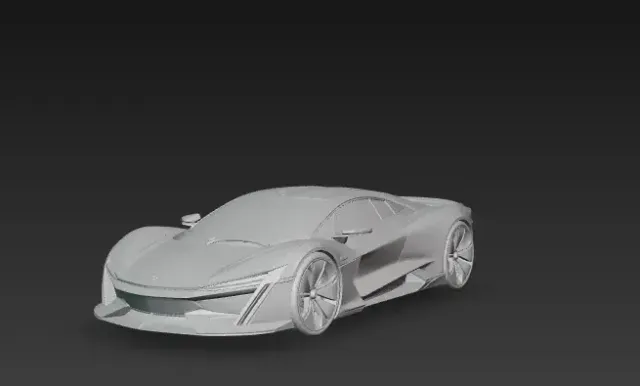 Futuristic Car — Image 3 of 8