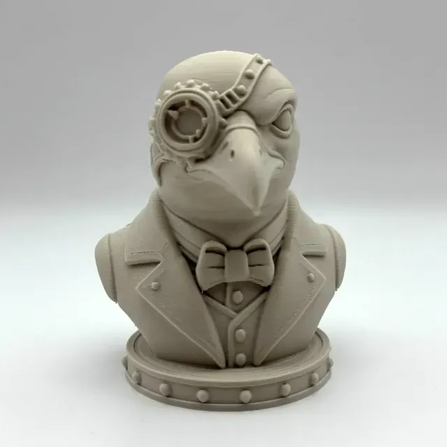 Steampunk Seagull Bust