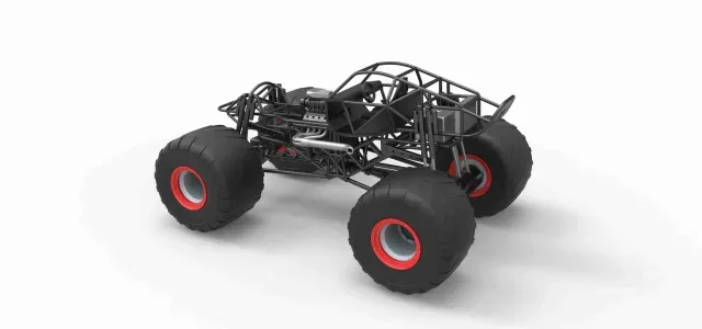 Monster truck base Version 2 Scale 1:25 — Фото 7 из 9
