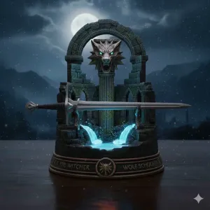 Witcher. Sword exhibition.