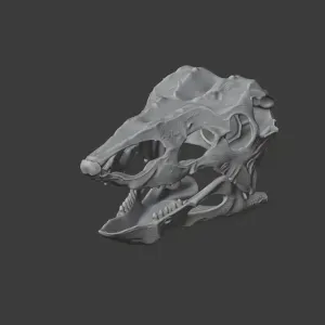 Desmatosuchus Skull