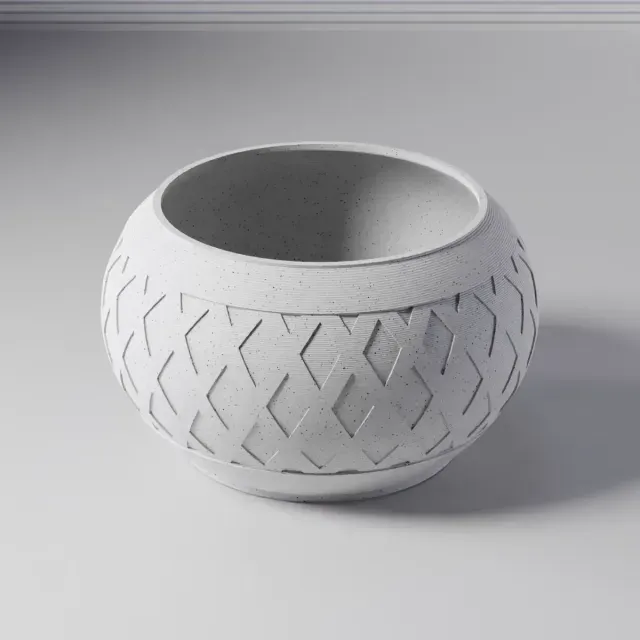 PLANTER 0087 - ORIENTAL POT — Фото 4 из 6