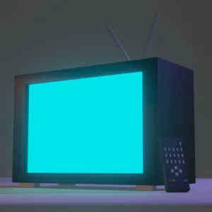 Low poly TV