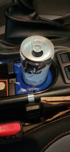 Subaru crosstrek/impreza cup holder insert for 12oz redbull