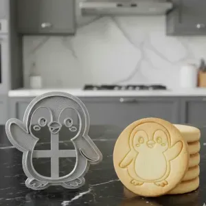 Penguin cookie Cutter