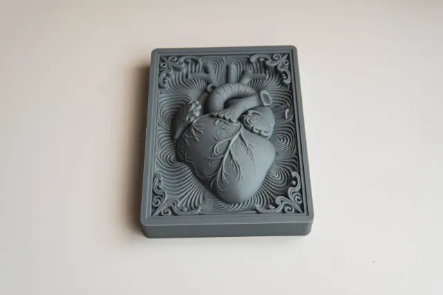 Heart - Unified Bas Relief Art — Image 5 of 7