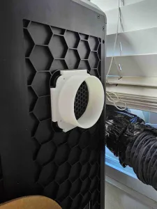 Creality K1 Air Vents Bulkhead Type 2 v2