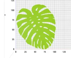 Monstera Leaf Coaster