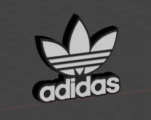 Adidas Old logo decoration