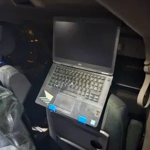 Car headrest hook notebook, laptop, pc holder