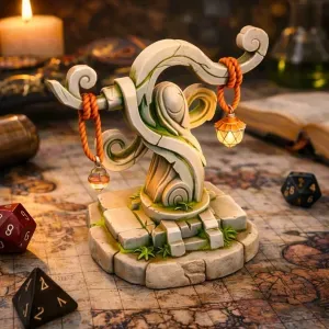 Ancient Lantern Totem D&D tabletop miniature