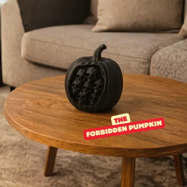 THE FORBIDDEN PUMPKIN / HALLOWEEN DECOR — Image 2 of 9