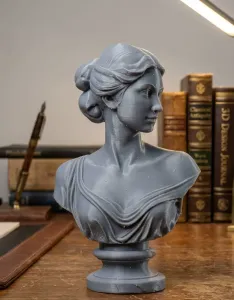 beautiful woman bust