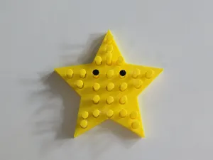 Star pin toy
