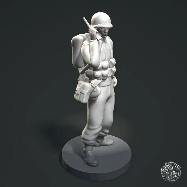 Soldier with Radio #RoZ — Image 9 of 9