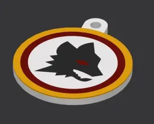 Llavero AS Roma 90´s