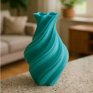 Twisted Decorative Flower Vase