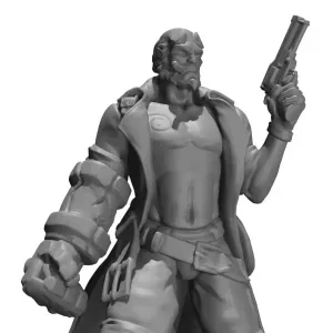 EXCLUSIVE HELLBOY DETAIL ORIENTED
