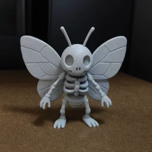 Butterfree Skeleton (Pokemon Fossil)