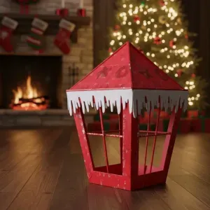 Christmas Streetlight Decoration Lamppost Box Multiple uses