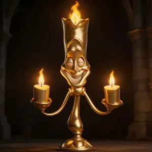 lumiere bella y bestia