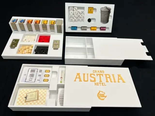 STL FILE for Grand Austria Hotel organizer, Premium insert — Фото 7 из 9