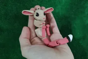Jerboa Keychain