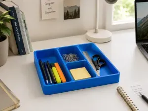 Organizador de Secretária com 4 Compartimentos Escritorio