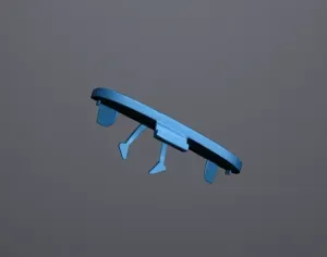 Volvo S60 II (2011-2013) Rear Bumper Tow Hook Cover - 3D Pri